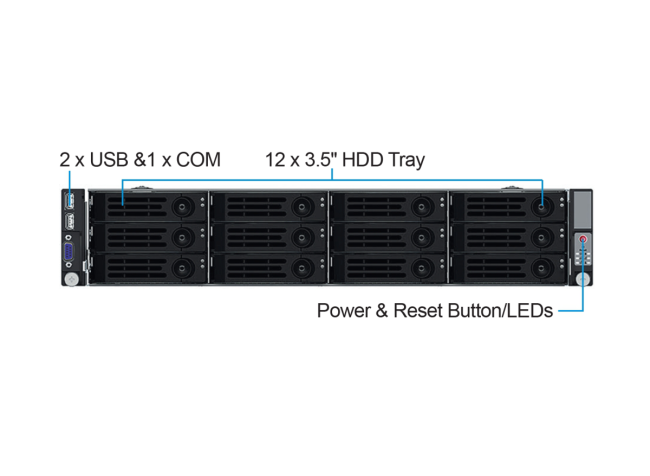 Серверный корпус ABLECOM CS-R29-04P