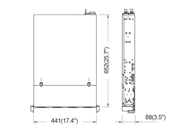 Серверный корпус ABLECOM CS-R29-04P
