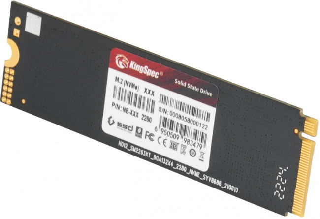Накопитель SSD SHENZHEN KINGSPEC ELECTRONICS TECHNOLOGY CO LTD NE-2TB Накопитель SSD SHENZHEN KINGSPEC ELECTRONICS TECHNOLOGY CO LTD NE-2TB