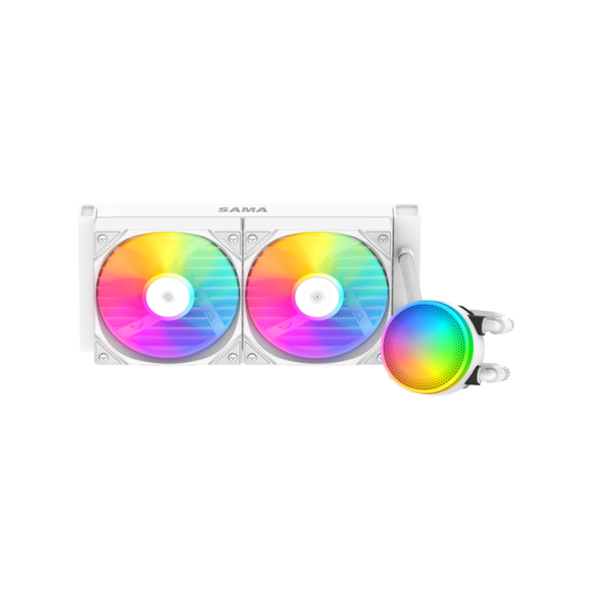 Водяное охлаждение для процессора SAMA L40 White L40-WHWAYXO2-G