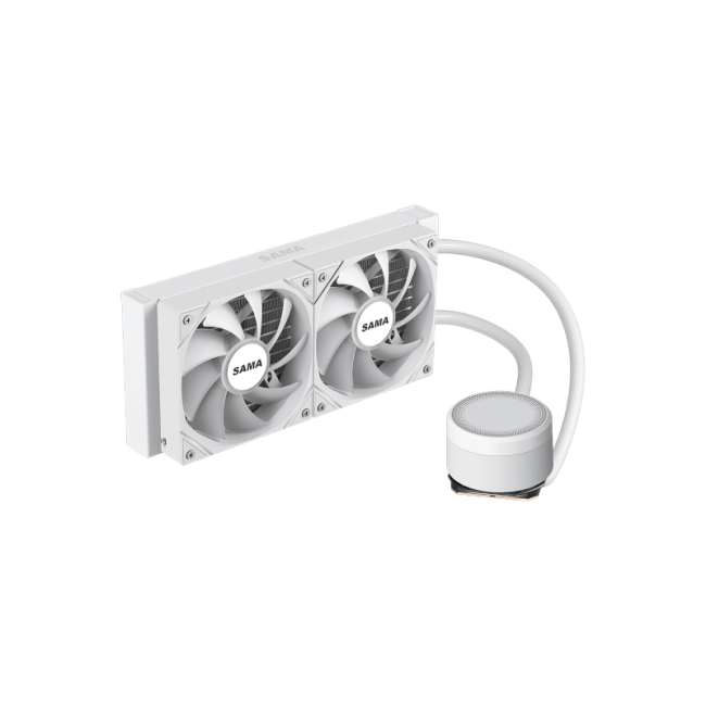 Водяное охлаждение для процессора SAMA L40 White L40-WHWAYXO2-G