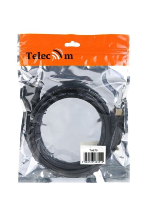 Кабель-переходник HDMI --> VGA_M/M 1,8м Telecom <TA670-1.8M> Telecom HDMI --> VGA_M/M 1,8м