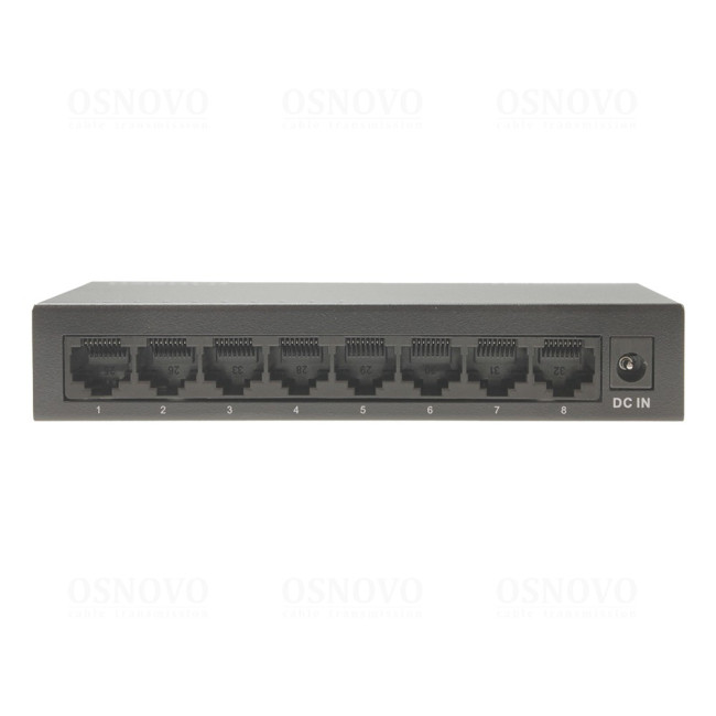 Коммутатор неуправляемый OSNOVO SW-8G Коммутатор неуправляемый OSNOVO SW-8G