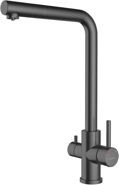 Смеситель GRANFEST GranFest Z-5421 PVD graphite Смеситель GRANFEST GranFest Z-5421 PVD graphite