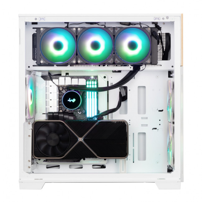 Корпус без блока питания InWin IW-CS-F5WHI-3AN140P Корпус без блока питания InWin IW-CS-F5WHI-3AN140P