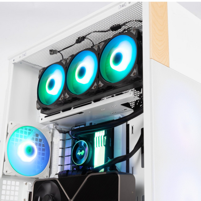 Корпус без блока питания InWin IW-CS-F5WHI-3AN140P Корпус без блока питания InWin IW-CS-F5WHI-3AN140P