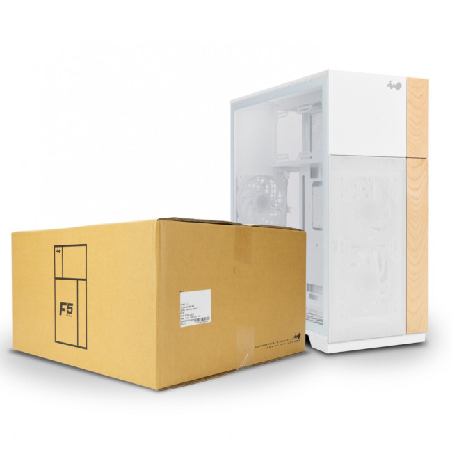 Корпус без блока питания InWin IW-CS-F5WHI-3AN140P Корпус без блока питания InWin IW-CS-F5WHI-3AN140P