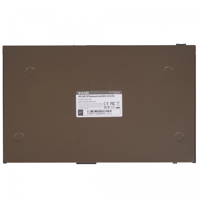 Коммутатор Tenda TEF1118P-16-150W Коммутатор Tenda TEF1118P-16-150W