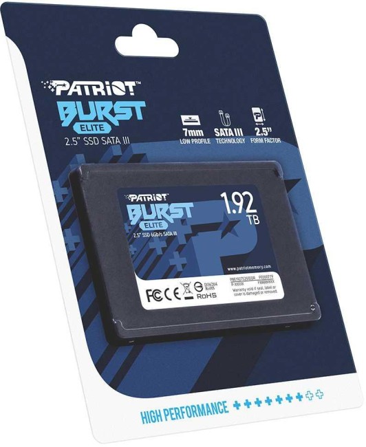 Накопитель SSD Patriot PBE192TS25SSDR