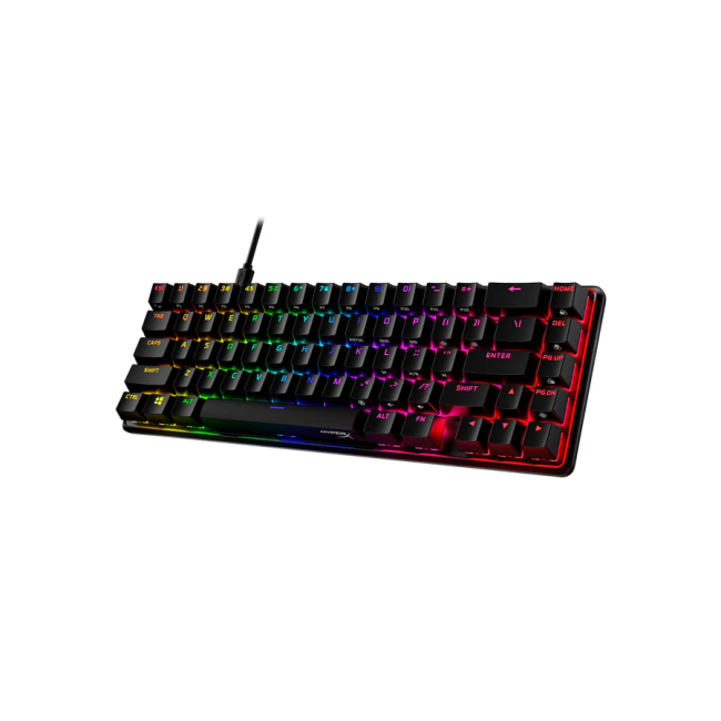 Клавиатура игровая HyperX Alloy Origins 65 Aqua (RUS) HP 56R64AA#ABA