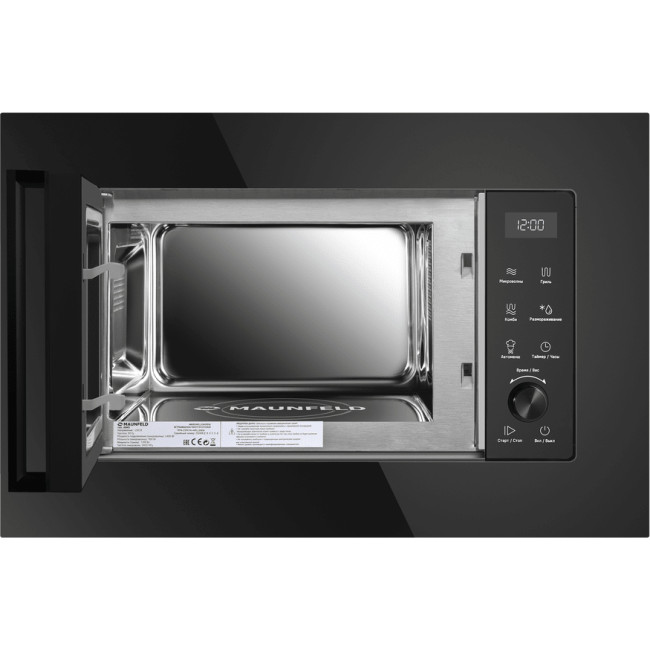 Встраиваемая микроволновая печь MAUNFELD MAUNFELD JBMO1225FSGB02 Встраиваемая микроволновая печь MAUNFELD MAUNFELD JBMO1225FSGB02