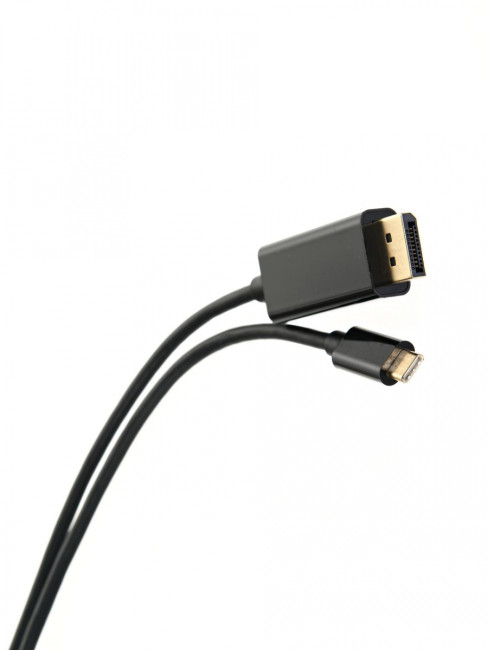 Кабель-адаптер USB 3.1 Type-Cm --> DP(m) 3840x2160@60Hz, 1m VCOM <CU422C-1M> Telecom USB 3.1 Type-CM --> DP(m) Кабель-адаптер USB 3.1 Type-Cm --> DP(m) 3840x2160@60Hz, 1m VCOM <CU422C-1M> Telecom USB 3.1 Type-CM --> DP(m)