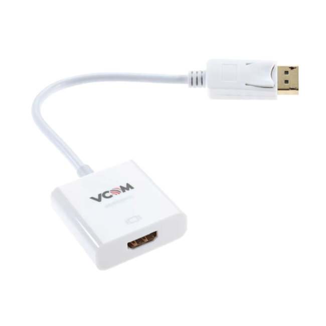 Кабель-переходник DisplayPort(M) ---> HDMI(F) 0.2m 4K@30Hz VCOM <CG601> VCOM CG601-4K3