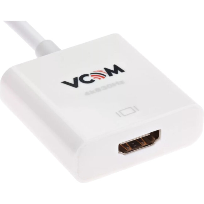 Кабель-переходник DisplayPort(M) ---> HDMI(F) 0.2m 4K@30Hz VCOM <CG601> VCOM CG601-4K3