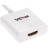 Кабель-переходник DisplayPort(M) ---> HDMI(F) 0.2m 4K@30Hz VCOM <CG601> VCOM CG601-4K3