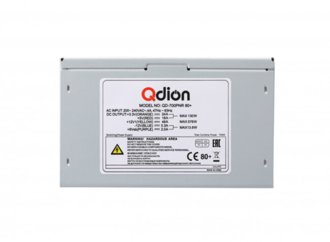 Блок питания 700Вт FSP QDION ATX 700W 80+ Блок питания 700Вт FSP QDION ATX 700W 80+