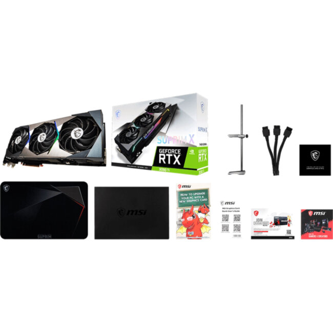 Видеокарта MSI GeForce RTX 3090 Ti SUPRIM X 24G Видеокарта MSI GeForce RTX 3090 Ti SUPRIM X 24G