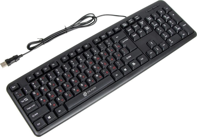 Клавиатура Oklick 90MV2 черный USB (1185967) Oklick 1185967 Клавиатура Oklick 90MV2 черный USB (1185967) Oklick 1185967