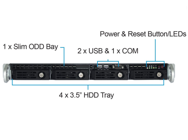 Серверный корпус ABLECOM CS-R11-55P