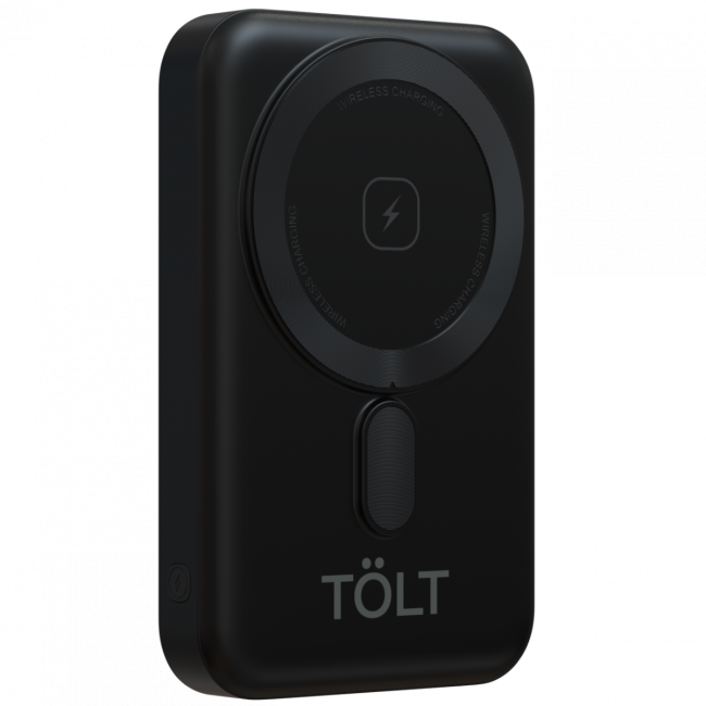Портативный аккумулятор TOLT Seg KW101 Black, 10000mAh, 22,5W, fast charging and PD, wireless, magnetic, black, CCC TOLT KW101 Black Портативный аккумулятор TOLT Seg KW101 Black, 10000mAh, 22,5W, fast charging and PD, wireless, magnetic, black, CCC TOLT KW101 Black