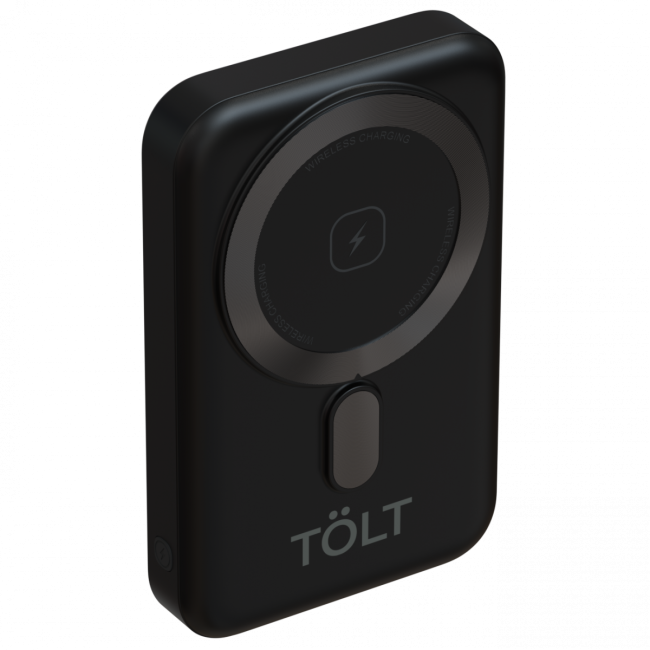 Портативный аккумулятор TOLT Seg KW101 Black, 10000mAh, 22,5W, fast charging and PD, wireless, magnetic, black, CCC TOLT KW101 Black Портативный аккумулятор TOLT Seg KW101 Black, 10000mAh, 22,5W, fast charging and PD, wireless, magnetic, black, CCC TOLT KW101 Black