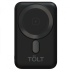 Портативный аккумулятор TOLT Seg KW101 Black, 10000mAh, 22,5W, fast charging and PD, wireless, magnetic, black, CCC TOLT KW101 Black Портативный аккумулятор TOLT Seg KW101 Black, 10000mAh, 22,5W, fast charging and PD, wireless, magnetic, black, CCC TOLT KW101 Black