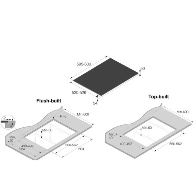 Встраиваемая варочная панель ASKO ASKO HI2632FBG1