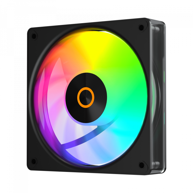Кулер для корпуса Ocypus Gamma-F12-BK1AM01E-GL