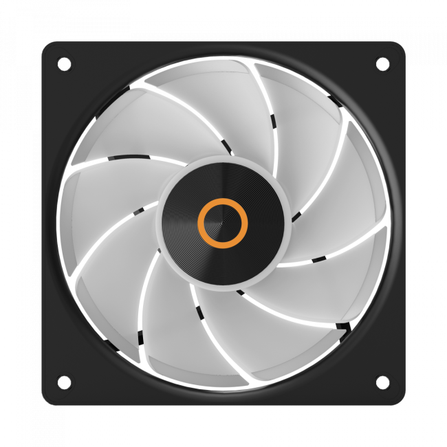 Кулер для корпуса Ocypus Gamma-F12-BK1AM01E-GL