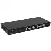Коммутатор Tenda TEG1128P-24-250W Коммутатор Tenda TEG1128P-24-250W