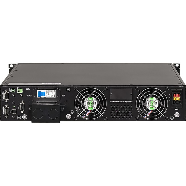 ИБП Парус электро СИПБ6КД.10-11/2U, онлайн, напольно-стоечный, 6КВА, 6КВт, клеммный терминал L+N+PE, RS232, USB, минислот для карт управления, EPO, без АКБ, настраиваемое напряжение на шине постоянного тока ±96 В, ±108 В, ±120 В, ток заряда до 10А, ШГВ 44