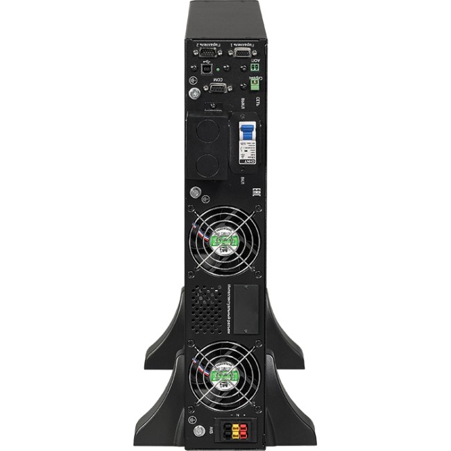 ИБП Парус электро СИПБ6КД.10-11/2U, онлайн, напольно-стоечный, 6КВА, 6КВт, клеммный терминал L+N+PE, RS232, USB, минислот для карт управления, EPO, без АКБ, настраиваемое напряжение на шине постоянного тока ±96 В, ±108 В, ±120 В, ток заряда до 10А, ШГВ 44