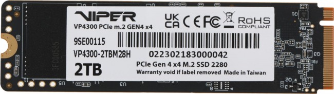 Накопитель SSD Patriot VP4300-2TBM28H Накопитель SSD Patriot VP4300-2TBM28H