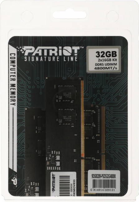 Память DDR5 2x16Gb 4800MHz Patriot PSD532G4800K