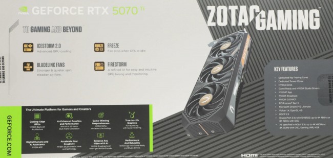 Видеокарта Zotac GAMING GeForce RTX 5070 Ti SOLID SFF OC (ZT-B50710J3-10P) Видеокарта Zotac GAMING GeForce RTX 5070 Ti SOLID SFF OC (ZT-B50710J3-10P)