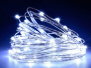 Гирлянда Гирлянда 20LED CR2032, 1 режим, 2 м, медь, белый Гирлянда Гирлянда 20LED CR2032, 1 режим, 2 м, медь, белый