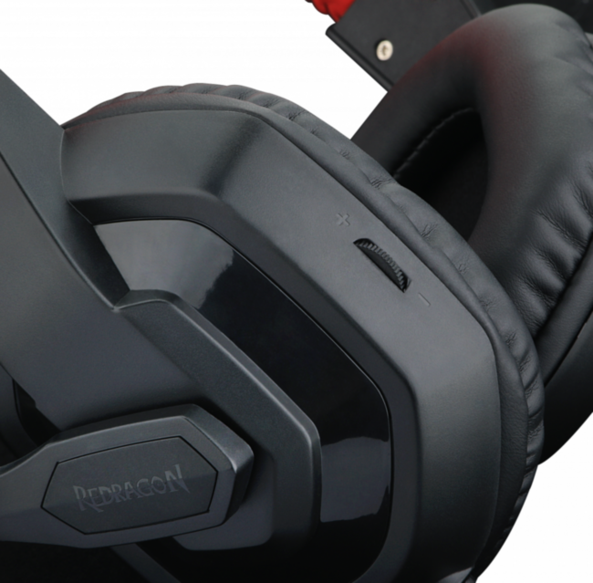 Redragon Игровая гарнитура Ares красный + черный, кабель 2 м Redragon Ares Redragon Игровая гарнитура Ares красный + черный, кабель 2 м Redragon Ares