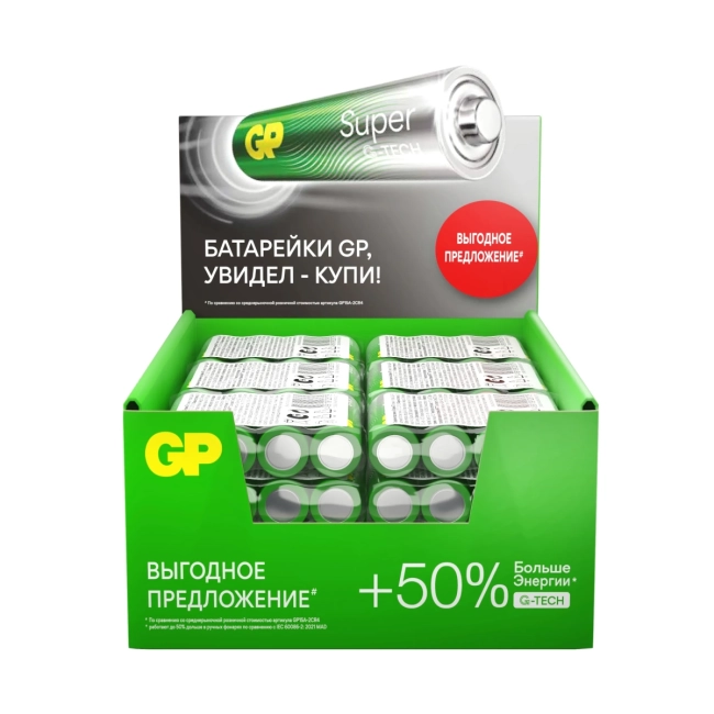 Батарейка АА GP 4,8912E+12 Батарейка АА GP 4,8912E+12