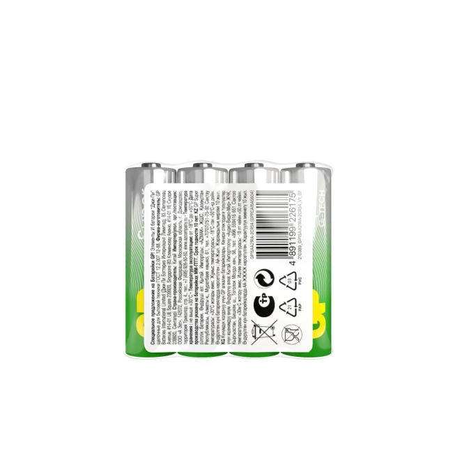 Батарейка АА GP 4,8912E+12 Батарейка АА GP 4,8912E+12