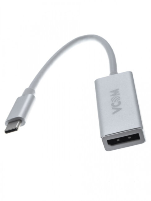 Кабель-адаптер USB 3.1 Type-Cm --> DP(f) 3840x2160@60Hz, 10Gbps, Aluminum Shell, 0,15m VCOM<CU422M> Telecom USB 3.1 Type-CM --> DP(f) Кабель-адаптер USB 3.1 Type-Cm --> DP(f) 3840x2160@60Hz, 10Gbps, Aluminum Shell, 0,15m VCOM<CU422M> Telecom USB 3.1 Type-CM --> DP(f)