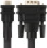 Greenconnect Кабель SVGA 15.0м чёрный, позолоченные контакты, ферритовые кольца, OD8.0mm. 15M / 15M Premium GCR-VM2VM2-15.0m, 28/28 AWG, двойной экран Greenconnect VGA (m) - VGA (m) 15м