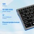 Клавиатура Oklick 890S серый USB беспроводная slim Oklick 1196549