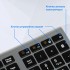 Клавиатура Oklick 890S серый USB беспроводная slim Oklick 1196549