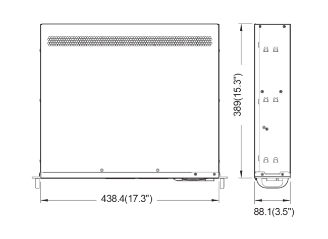 Серверный корпус ABLECOM  CS-R27S-05P