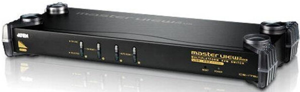 4-портовый KVM-переключатель, 1 user(HDB15(SVGA Female)+2хUSB(Тип А Female)+2хAudio(Female)), KVM-порты (SPHD18(Female)+2хAudio(Female)) Каскадирование до 64CPU ATEN CS1754Q9