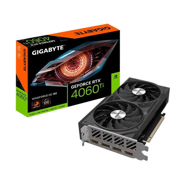 Видеокарта GIGABYTE GV-N406TWF2OC-16GD Видеокарта GIGABYTE GV-N406TWF2OC-16GD