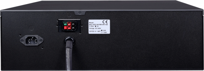 Батарейный модуль Powercom BAT VGD-240V RM for VRT-10K (240V, 9Ah) without PDU + 1A charger Батарейный модуль Powercom BAT VGD-240V RM for VRT-10K (240V, 9Ah) without PDU + 1A charger
