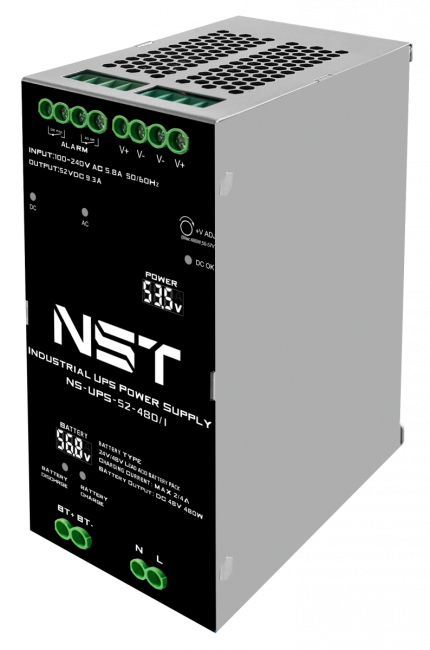 Промышленный блок питания New System Technologies NS-UPS-52-480/I Промышленный блок питания New System Technologies NS-UPS-52-480/I