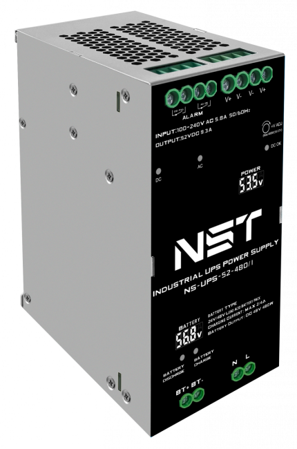 Промышленный блок питания New System Technologies NS-UPS-52-480/I Промышленный блок питания New System Technologies NS-UPS-52-480/I