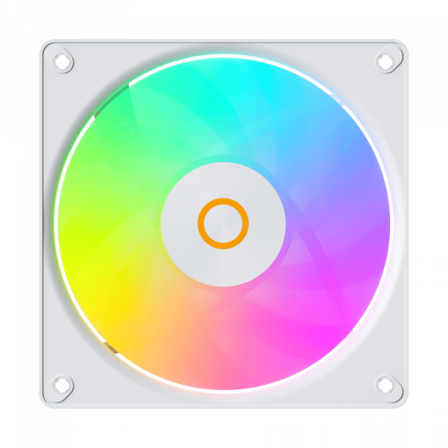 Кулер для корпуса Ocypus Gamma-F12-WH1AM01E-GL